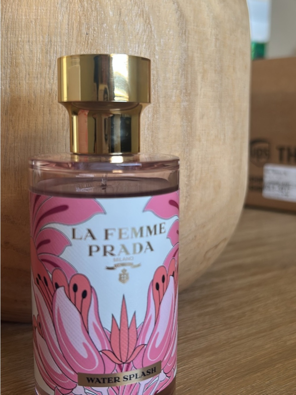 Prada La Femme Water Splash - Pink & Orange Floral Box - Picture 6 of 6